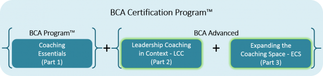 Bca advanced cert program - advanced highlighted